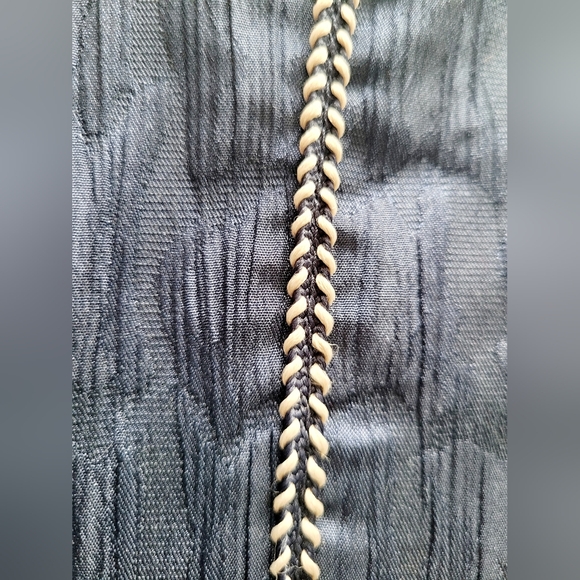 Alfred Dunner Women's Business/Office Blazer Embroidered/Beaded Crinkle Blue 12P - Picture 15 of 16